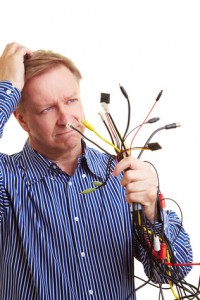 Privatkunde hat Computerproblem